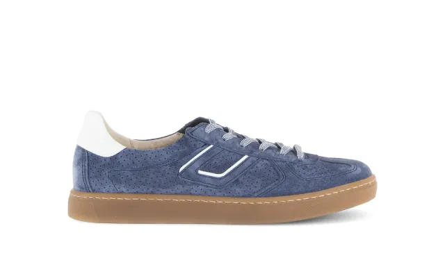 Gabor Comfort baskets bleues velours compensées 15 mm