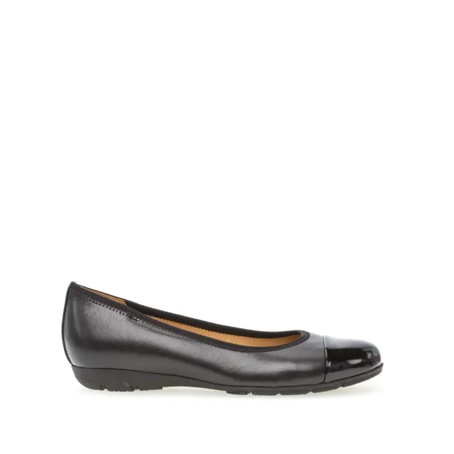 Gabor Comfort ballerines textile noires Hovercraft