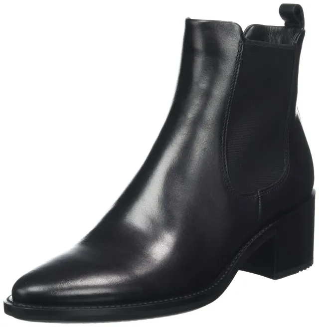 ECCO Shape 35 Sartorelle bottes Chelsea noires talon