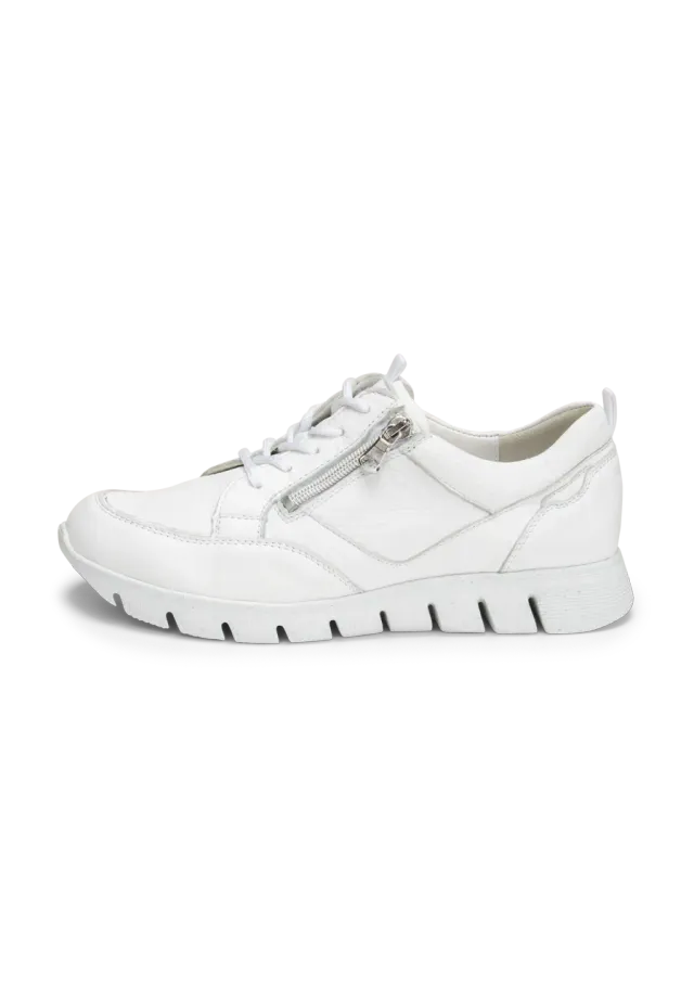 Vitaform Sneaker Cuir de Cerf à Zip Semelle Légère