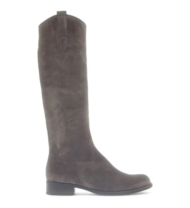 Gabor Comfort bottes daim marron fermeture éclair
