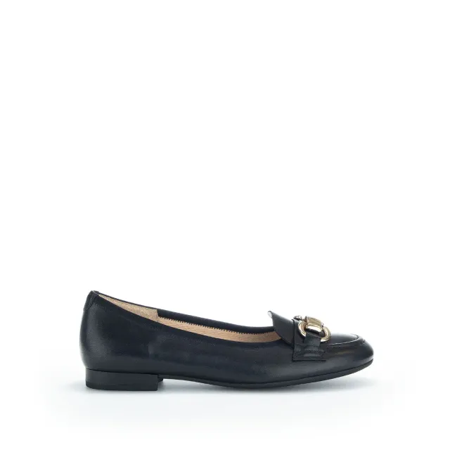 Gabor Comfort ballerines noires cuir nappa largeur G