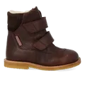 Angulus TEX bottine cuir scratch doublure laine enfant