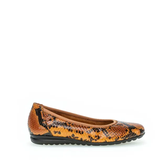Gabor Comfort ballerines cuir souple talon 15 mm