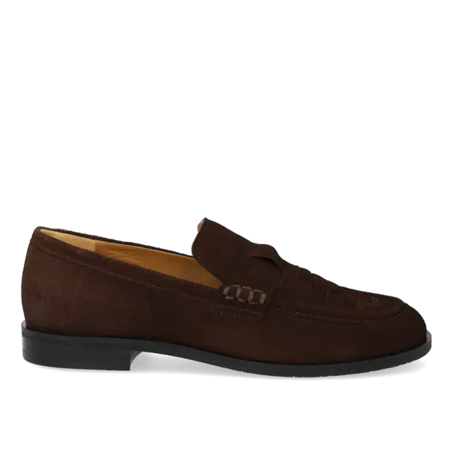 Angulus mocassin cuir détail tressé
