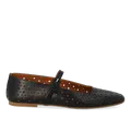 Angulus Ballerine cuir ajourée boucle enfant