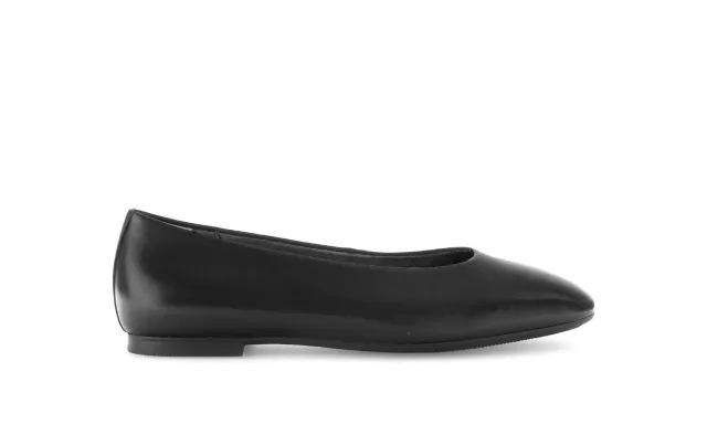 Gabor Comfort ballerine cuir noir bout carré