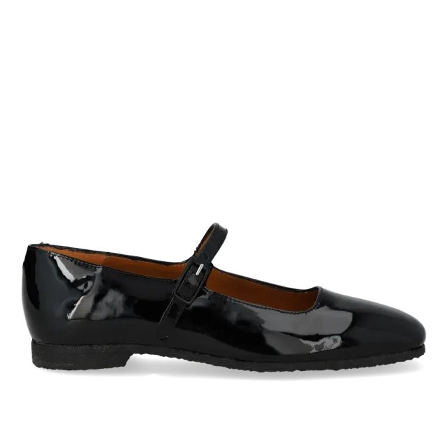 Angulus ballerine enfant cuir boucle semelle souple