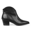 Angulus bottine cuir talon 5 cm zip