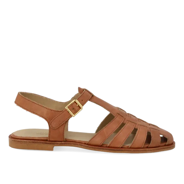Angulus sandale Fisherman classique en cuir
