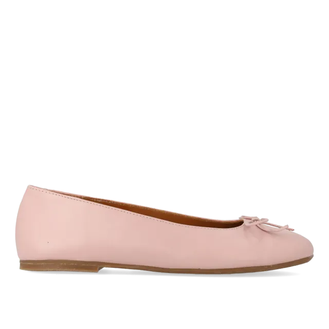 Angulus ballerine cuir nœud bout rond