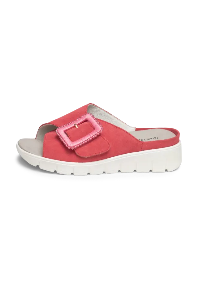 Vitaform 20443 mules velours largeur K