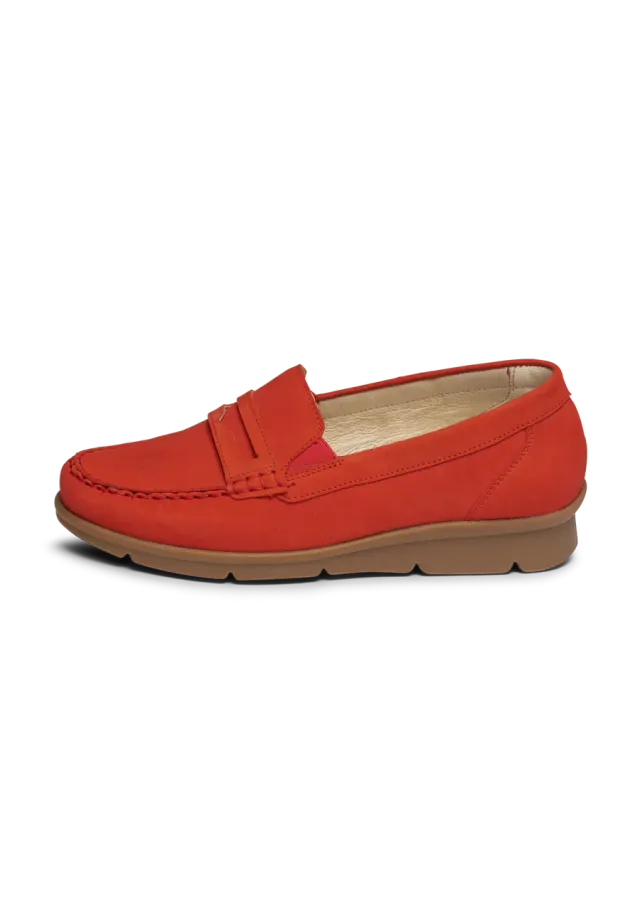Vitaform Fescher mocassin en nubuck