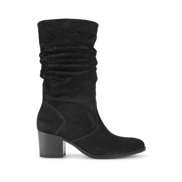 Gabor Comfort Mids bottines daim talon carré
