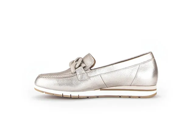 Gabor Comfort ballerines cuir métallisé