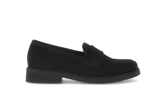 Gabor Comfort mocassins cuir noir largeur confort hiver