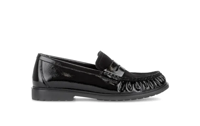 Gabor Comfort mocassins daim et vernis