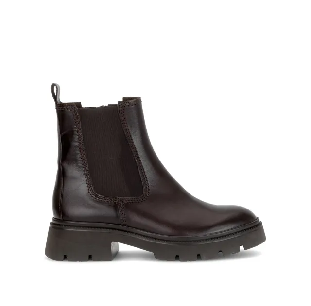 Gabor Comfort bottines cuir lisse marron chelsea