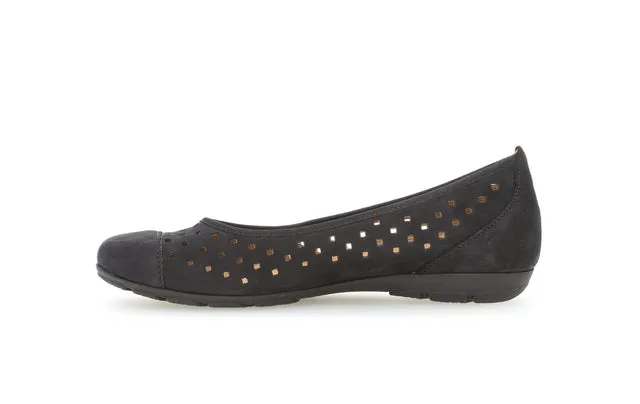 Gabor Comfort ballerines cuir talon 18 mm