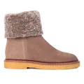 Angulus Bottine Suède Doublure Agneau Zip