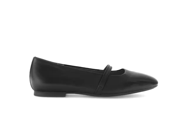 Gabor Comfort ballerines noires cuir lisse talon compensé