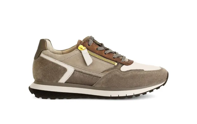 Gabor Comfort baskets beige cuir compensé 10 mm