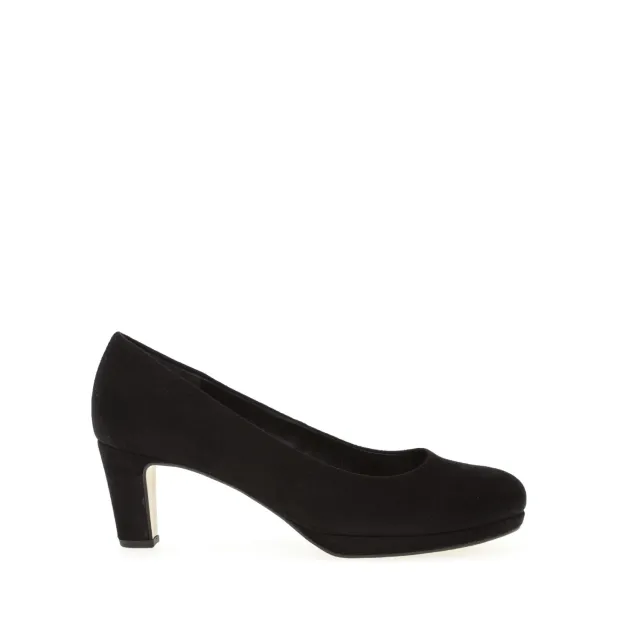 Gabor Comfort escarpins noirs en textile