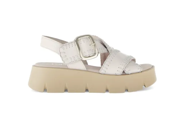 Gabor Comfort sandales crème en cuir