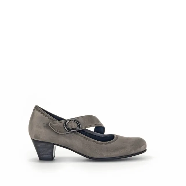 Gabor Comfort escarpins taupe cuir talon 45 mm