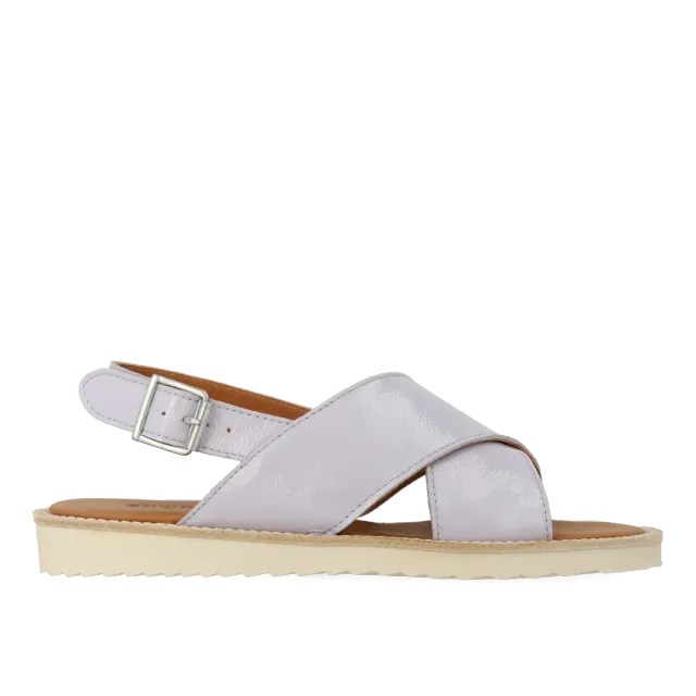 Angulus Cross-strap sandal with buckle fastening sandale à brides croisées cuir