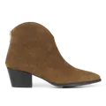 Angulus bottine cuir talon 5 cm zip