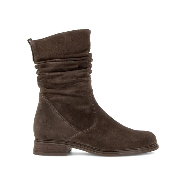 Gabor Comfort bottines daim cognac largeur G 40 mm