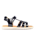 Angulus Sandale Cuir Bride T à Scratch Enfant