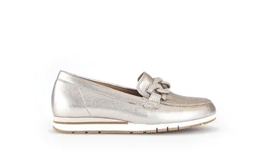 Gabor Comfort ballerines cuir métallisé