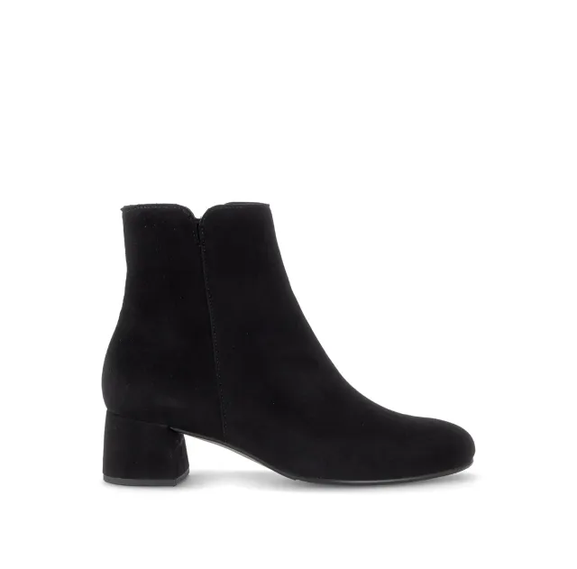 Gabor bottines noires daim talon 50 mm