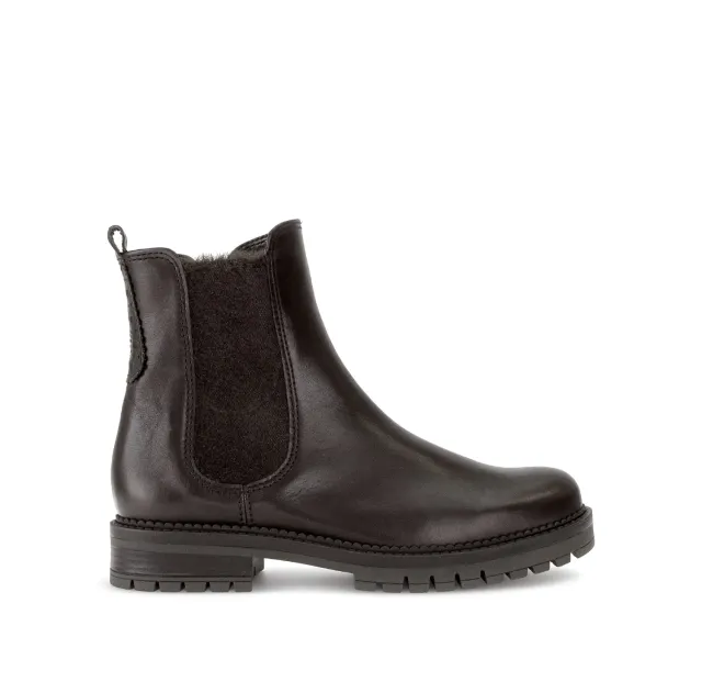 Gabor Comfort bottines chelsea marron cuir lisse