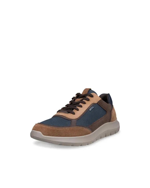 Ecco Bella City Stride basket homme cuir textile