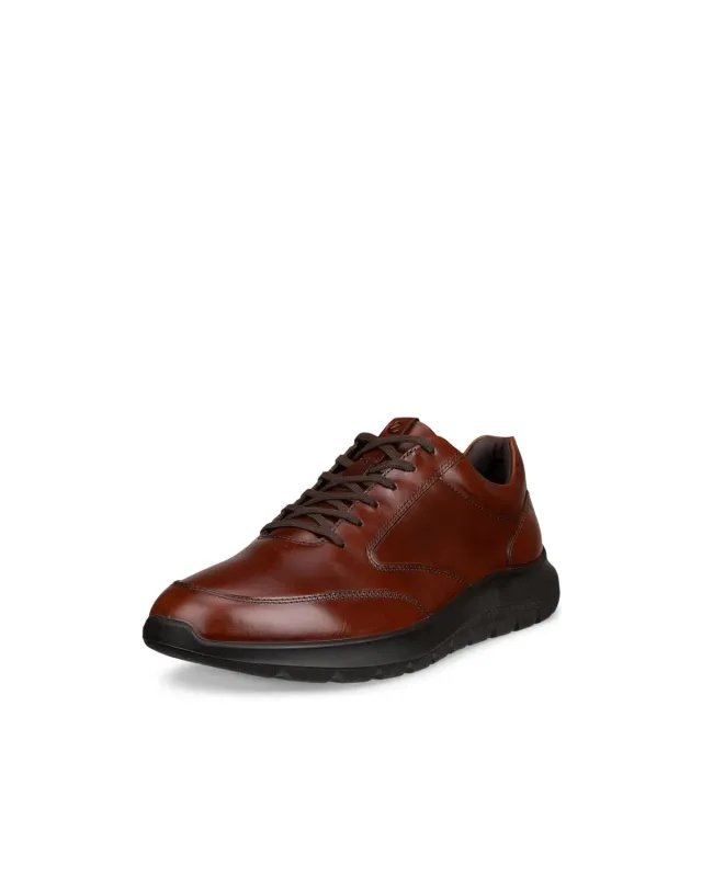 ECCO City Stride Leder Sneaker basket homme