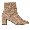 Angulus bottine paillettes talon 6 cm cuir
