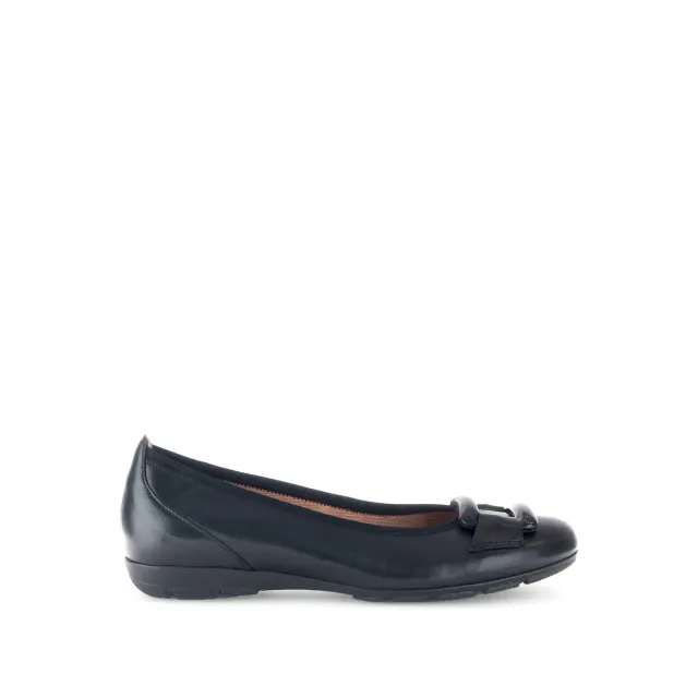Gabor Comfort Ballerines noires en combinaison cuirs ballerines Hovercraft