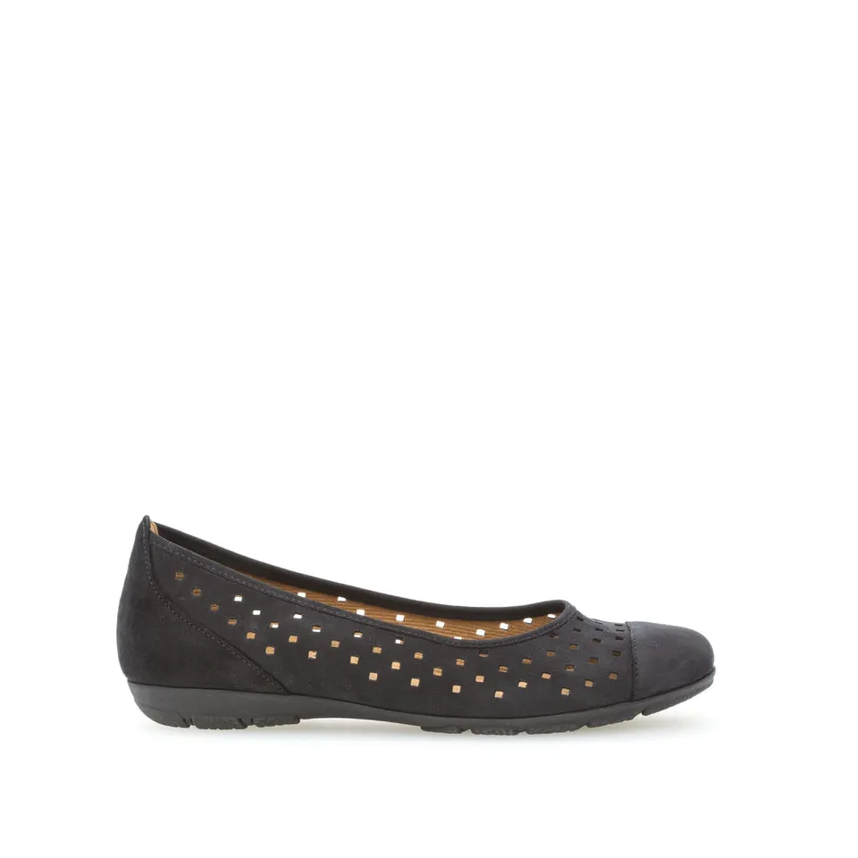 Gabor Comfort ballerines cuir talon 18 mm